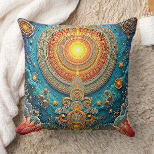 Spirituele Mandala Art Kussen