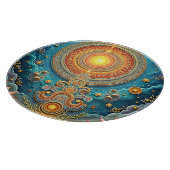 Spirituele Mandala Art Snijplank (Hoek)