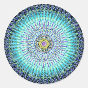 Spirituele Mandala cadeaus Ronde Sticker