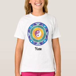 Spirituele Mandala Rainbow Color Chinese Gepersona T-shirt
