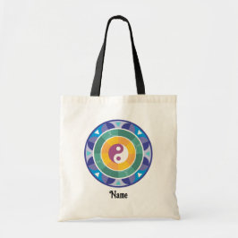 Spirituele Mandala Rainbow Color Chinese Gepersona Tote Bag
