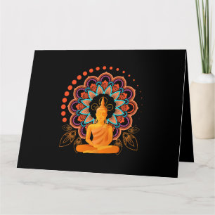 Spirituele meditatie Boeddha Kaart