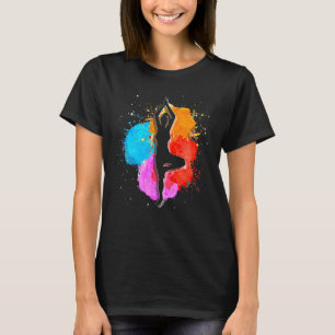 Spirituele meditatie Namaste Yogi Boeddhistische K T-shirt