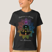 Spirituele meditatie t-shirt (Voorkant)