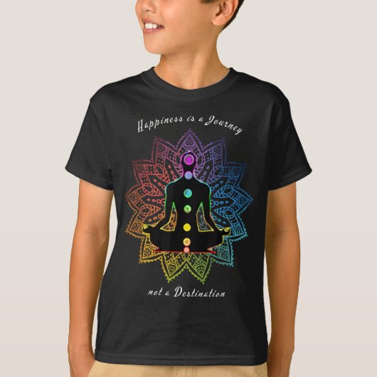 Spirituele meditatie t-shirt (Voorkant)