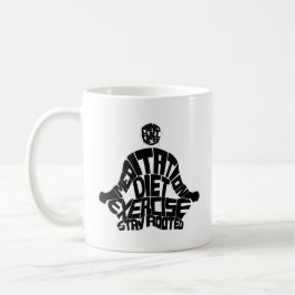 Spirituele Meditatie vredige koffie Mok