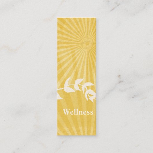 Spirituele Meditation Coach Mini Visitekaartje (Voorkant)