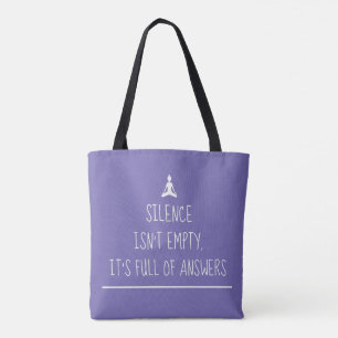 Spirituele Meditation Quote Zen Yoga Tote Bag