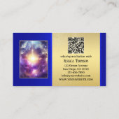 Spirituele Meditation Yoga Teacher Visitekaartje (Achterkant)