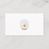 Spirituele mentorgids | Basic Info Visitekaartje (Achterkant)