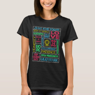 Spirituele Narcotica Anonieme Tuin T-shirt