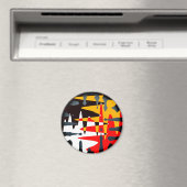 Spirituele Native Art Cadeft voor magneten van de  (Insitu (Vaatwasser))