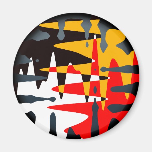 Spirituele Native Art Cadeft voor magneten van de  (Voorkant)