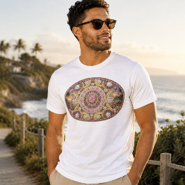 Spirituele Nautilus Oceaan Godin Kunst T-shirt