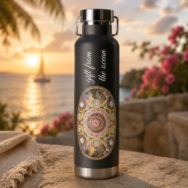 Spirituele Nautilus Oceaan Godin Kunst Waterfles