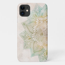 Spirituele neatral en kleurrijke mandala indiaan Case-Mate iPhone case