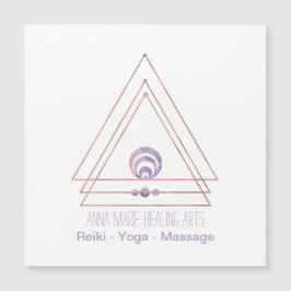 Spirituele New age en metafysisch Magnetische Kaar