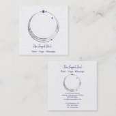 Spirituele New age en metafysisch Vierkante Visitekaartje (Voorkant / Achterkant)