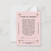 Spirituele Note-Kaart Notitiekaartje (Achterkant)