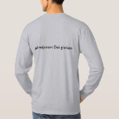 Spirituele oefeningen van het T-shirt van St Ignat (Achterkant)