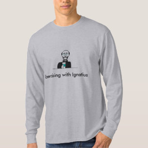 Spirituele oefeningen van het T-shirt van St Ignat