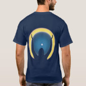 Spirituele ogen Mannen T-Shirt SE02 (Achterkant)