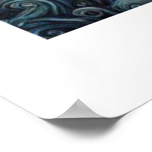 spirituele olifantentijger poster (Hoek)