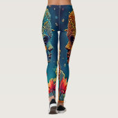 Spirituele ontwakingskunst leggings (Achterkant)
