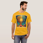Spirituele ontwakingskunst t-shirt (Voorkant volledig)
