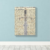 Spirituele oorlogvoering canvas afdruk (Insitu (Houten vloer))