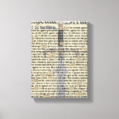 Spirituele oorlogvoering canvas afdruk (Voorkant)