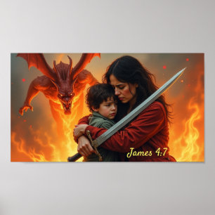 Spirituele oorlogvoering poster