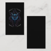 Spirituele Owl Moon Birdwatch Visitekaartje (Voorkant / Achterkant)