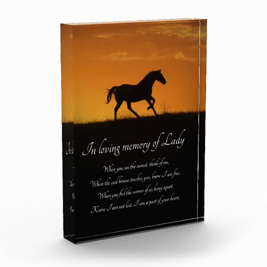 Spirituele Paardenherdenking Fotoblokken (Links)