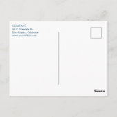 Spirituele Paarse ventilator Mandala Briefkaart (Achterkant)