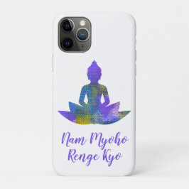 Spirituele pastel Halftones Lotus Yoga Nam Myoho Case-Mate iPhone Case