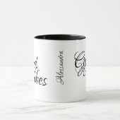 Spirituele positieve vibes-prijsopgave mok (Midden)