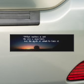 Spirituele prijsopgave bumpersticker (Op auto)