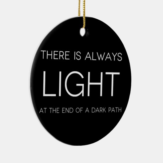 Spirituele prijsopgave keramisch ornament (Rechts)