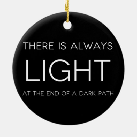 Spirituele prijsopgave keramisch ornament (Achterkant)