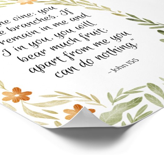 Spirituele prijsopgave poster (Hoek)