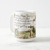 Spirituele quote Hymns Keramische Mok (Voorkant links)