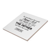 Spirituele reflectie kunst - 1 Johannes 2:16 Tegeltje (Zijkant)