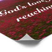 Spirituele regenboog poster (Hoek)