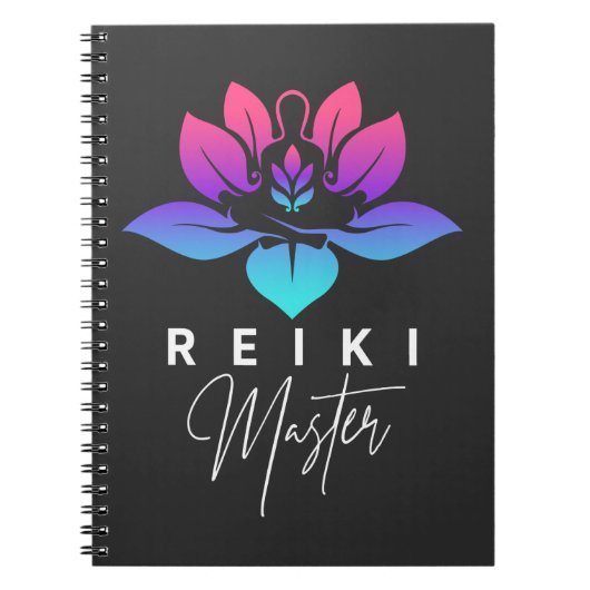 Spirituele Reiki Master Energy Therapy Meditation Notitieboek (Voorkant)