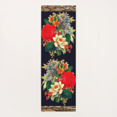 Spirituele Retreat Natuur Bloemenscène Tuin Rozen Yogamat (Achterkant)