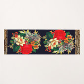 Spirituele Retreat Natuur Bloemenscène Tuin Rozen Yogamat (Voorkant (horizontaal))