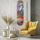 Spirituele Retreat Natuur Landschap Meditatieboom Persoonlijk Skateboard<br><div class="desc">Perfect voor fitness freaks,  sporters en skateboarders. Ontworpen om rust en sereniteit te inspireren en te brengen met Natuur,  boom en landschap,  is dit skateboard ideaal voor een amateur of expert.</div>