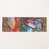 Spirituele Retreat Natuur Landschap Meditatieboom Yogamat (Voorkant (horizontaal))