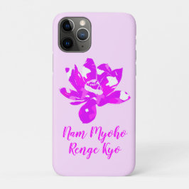 Spirituele roze en witte strookje Lotus Flower Case-Mate iPhone Case